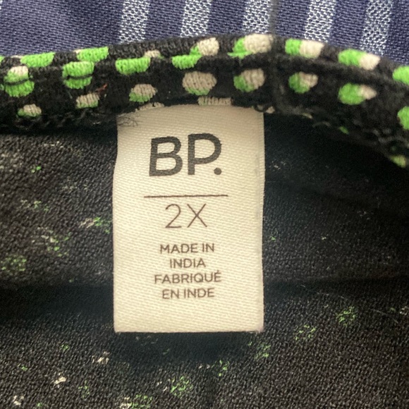 Black, white, and green dress by BP - Picture 3 of 3